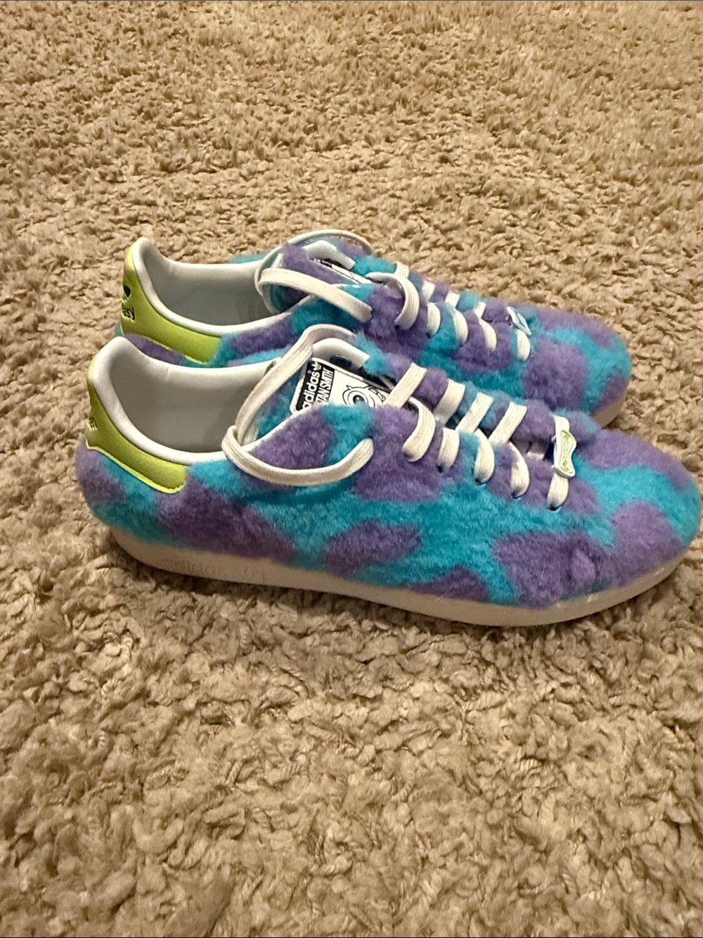 Monsters Inc. x adidas Stan Smith 'Mike & Sulley'